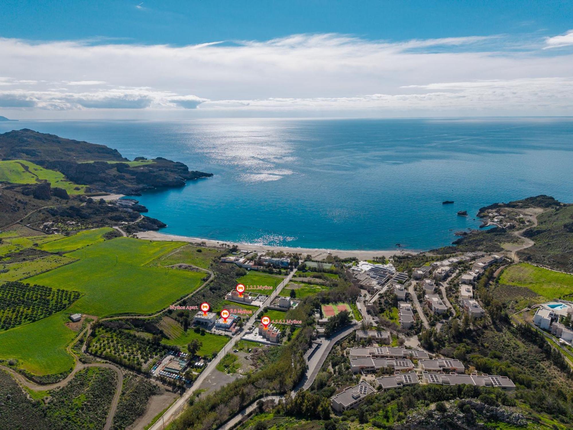 Mythos Villas Damnoni Eksteriør bilde